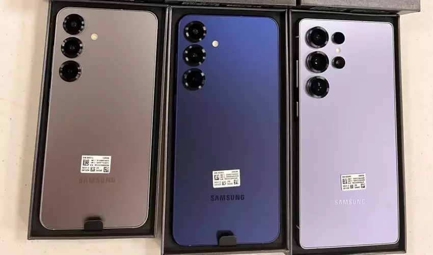 Samsung Galaxy S25 Serie wird in echten Fotos vor der offiziellen Einführung enthüllt