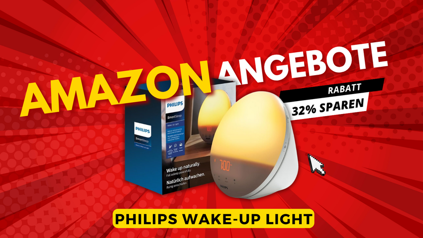 Philips Wake-up Light Lichtwecker – Revolutionärer 32% Rabatt spart Ihnen 60€!