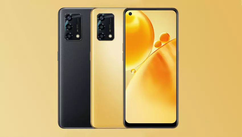 So wird das OPPO F19s, das neue Budget-Smartphone des Unternehmens mit AMOLED-Bildschirm und 48 MP-Kamera, aussehen