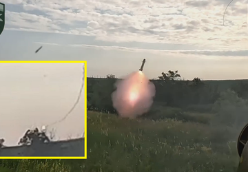Ukrainischer Flugabwehrschütze zerstört russisches Angriffsflugzeug Su-25 ...