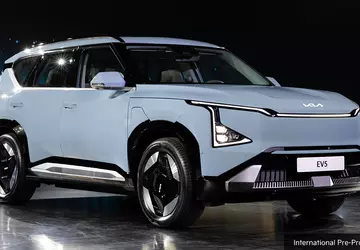 Der Elektroauto Kia EV5 wird in ...