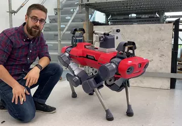 Schweizer Wissenschaftler haben einen vierbeinigen Roboter ...