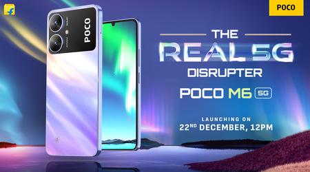 Xiaomi stellt am 22. Dezember das POCO M6 5G-Budget-Smartphone vor