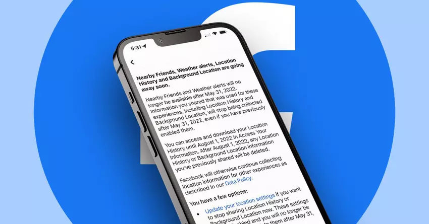 Facebook stellt Freunde in der Nähe und andere standortbasierte Funktionen ein