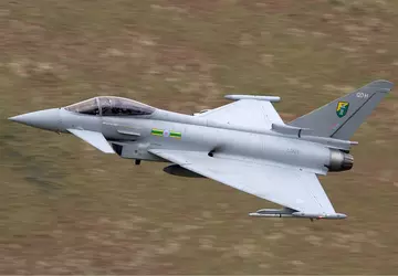 Britisches Werk, in dem der Eurofighter ...