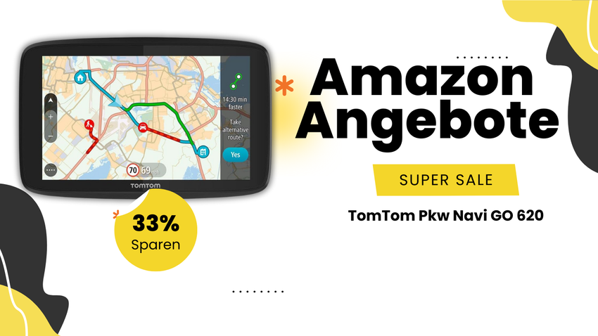 TomTom GO 620 PKW-Navigationssystem – Premium-Navi 69€ günstiger erhältlich!