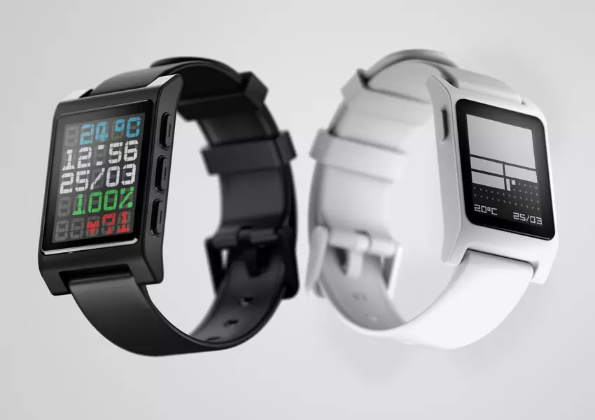 Der Erfinder der legendären Pebble kündigte eine neue Core 2 Duo Smartwatch mit PebbleOS an