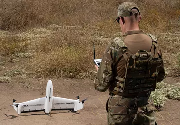 Ein seltenes Aufklärungs-UAV Quantix Recon von ...