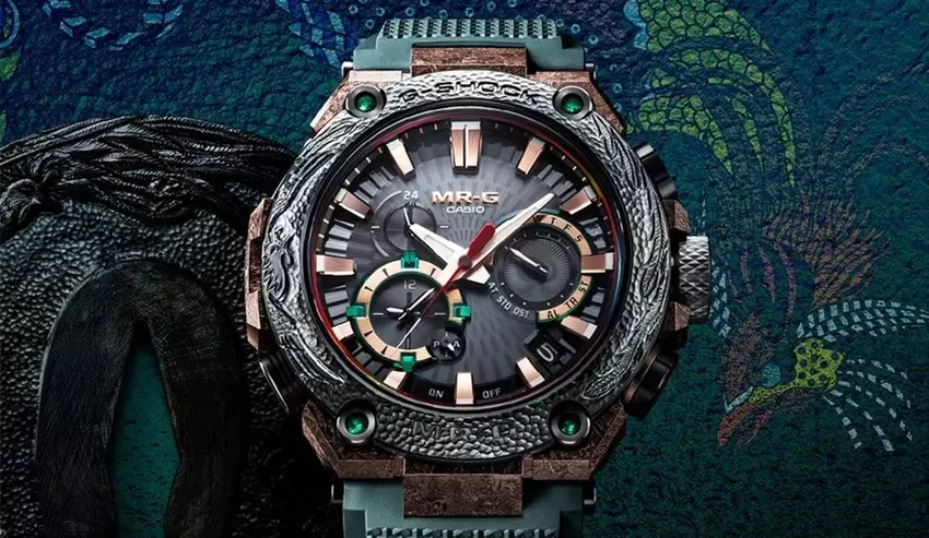 Casio hat den Verkauf exklusiver G-SHOCK-Uhren gestartet, deren Design von samurai-Ästhetik inspiriert ist