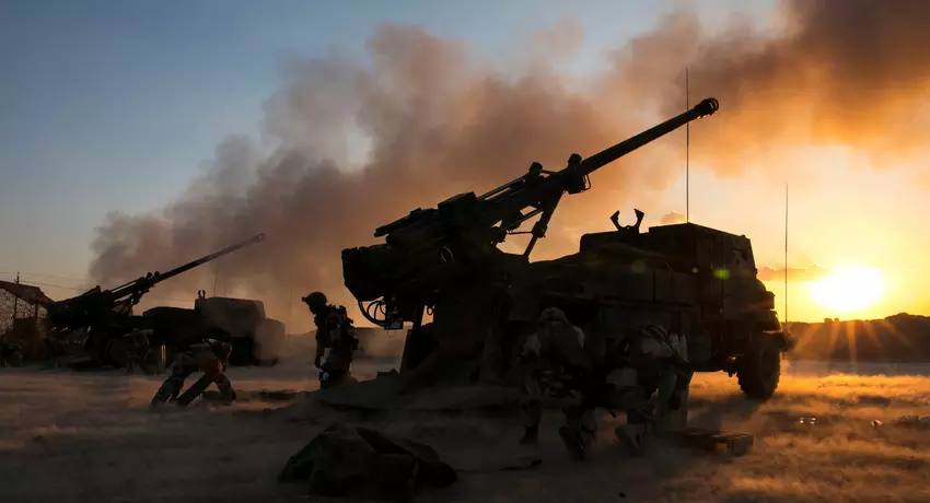 Erwartet wird eine neue Lieferung von Caesar-Kanonen und anderen Waffen: Macron versprach nach seinem Gespräch mit Zelensky mehr Militärhilfe für die Ukraine