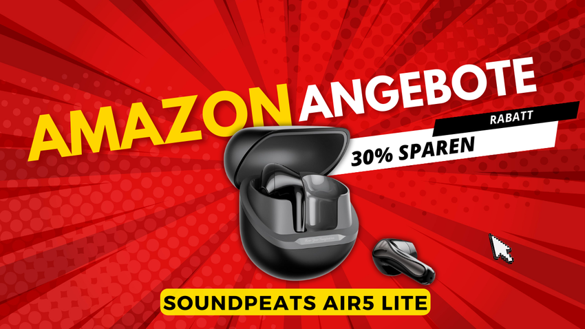 SoundPEATS Air5 Lite Wireless Earbuds – Jetzt 24€ günstiger!