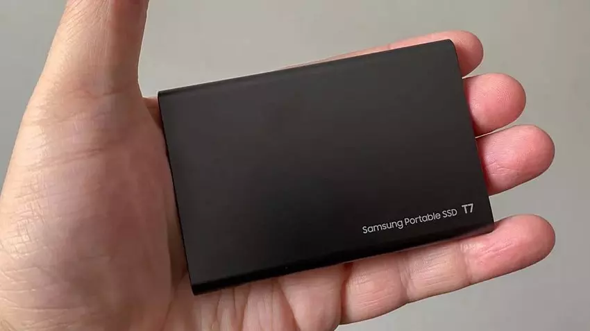 Samsung T7 Portable SSD externe speicherlösung fotografie