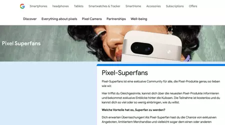Google Pixel Superfans Programm in Deutschland verfügbar