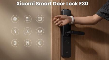 Xiaomi bringt das Smart Door Lock E30 auf den Markt: ein neues Sicherheitsniveau mit neun Entriegelungsmethoden