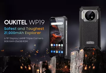 Oukitel WP19: Robustes Smartphone mit 21.000 ...