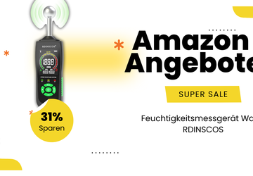 RDINSCOS Feuchtigkeitsmessgerät für Wände – Jetzt ...