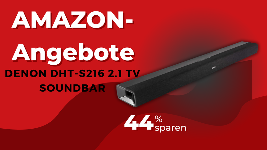 Denon DHT-S216 Soundbar – Spare jetzt 96€ zum Black Friday!