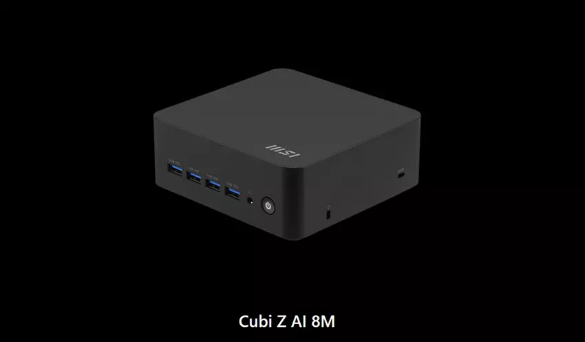 MSI stellte den ultrakompakten Mini-PC Cubi Z AI 8M vor — mit einem Volumen von nur 0,9 Litern, ausgestattet mit Ryzen 8000 und einem leistungsstarken neuronalen Modul