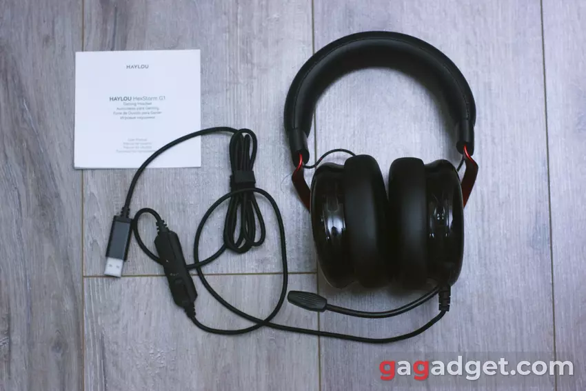 Verpackungsinhalt von Haylou HexStorm G1