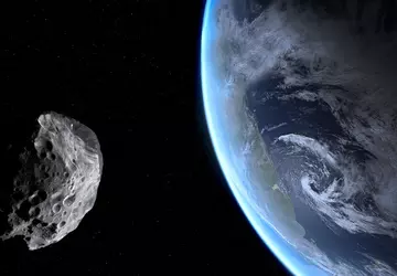 Im Jahr 2032 könnte ein Asteroid ...