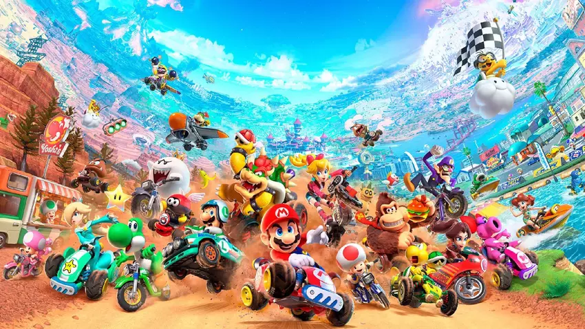 Nintendo hat fast 40 Minuten Gameplay von Mario Kart World, dem Switch 2 Launch-Exklusivtitel, gezeigt.