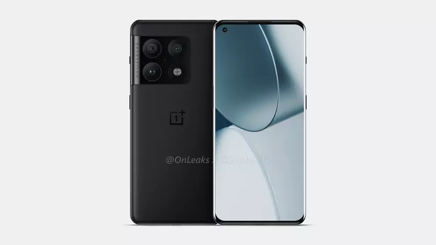 OnePlus 10 Pro ist in neuen Qualitäts-Renderings mit einer Galaxy S21-ähnlichen Kamera aufgetaucht