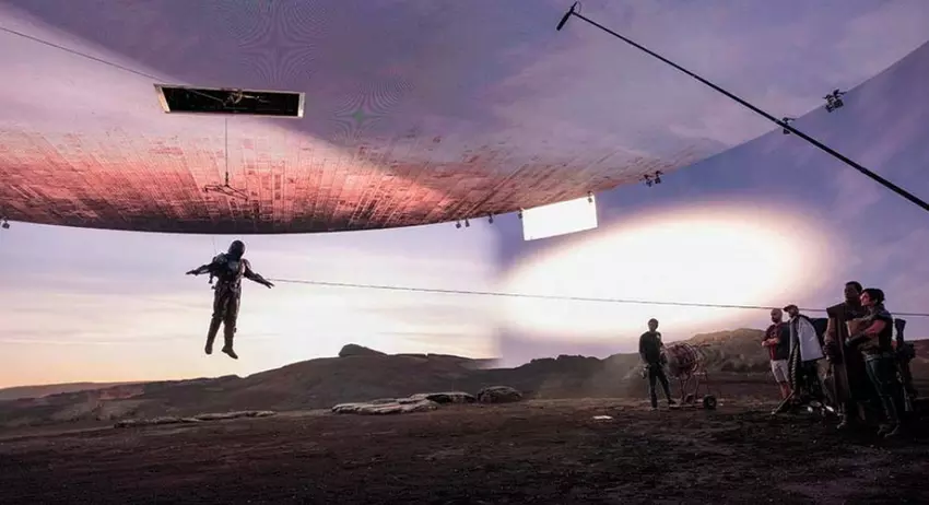 Am Set der Mandalorian-Serie