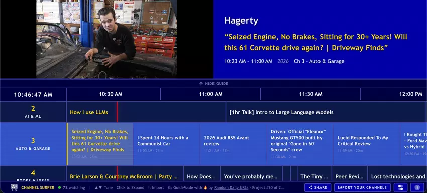 YouTube im Retro-Stil