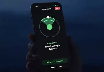 Apple hat den Notfall-SOS-Satellitendienst auf dem ...