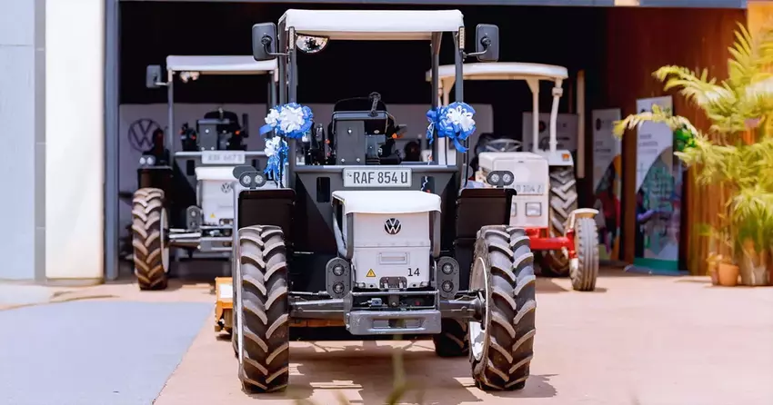 VW startet in Afrika einen Mietservice für Elektrotraktoren mit austauschbaren Batterien