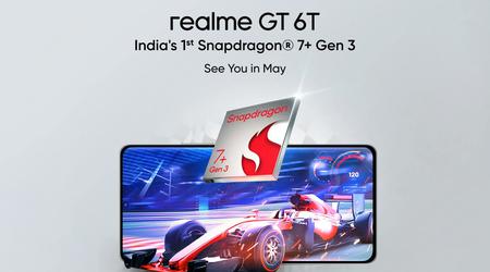 Es ist offiziell: realme GT 6T mit Snapdragon 7+ Gen 3 Chip kommt im Mai auf den Markt