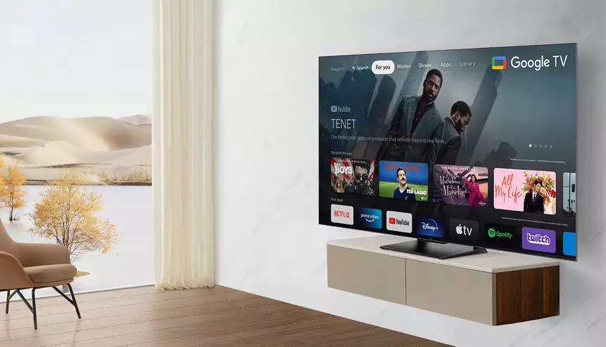 TCL C74 QLED TV: eine Reihe von Smart-TVs mit QLED-Bildschirmen bis zu 75 Zoll und Google TV an Bord, zu Preisen ab 799 Euro