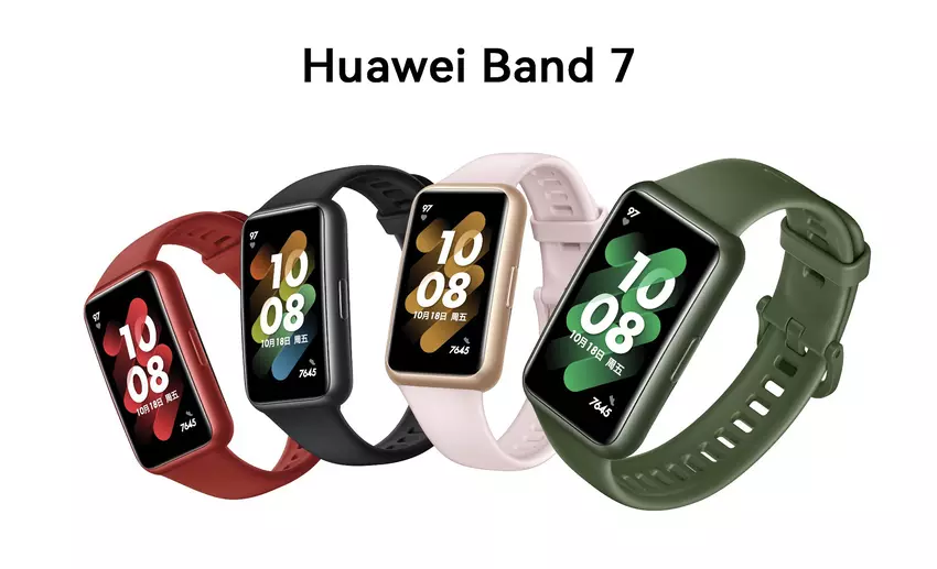 Huawei Band 7 mit AMOLED-Bildschirm, Wasserschutz und Autonomie von bis zu 14 Tagen ist bereits bei AliExpress im Angebot