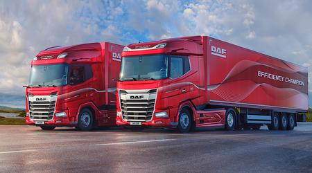Die kraftstoffeffizientesten Lkw von DAF erhalten das Label "Efficiency Champion".