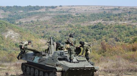 Ukrainische Truppen setzen bulgarische Tunja-Mörser mit Eigenantrieb ein