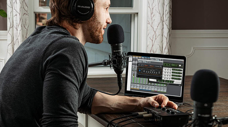 Audioschnittstelle für Podcasting