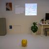 Ballie, der Roboterassistent, in Aktion.