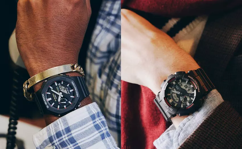 Casio stellt in den USA die neuen stoßfesten Uhren G-Shock GA-2100RL-1A und GA-110RL-1A aus Bioresin vor