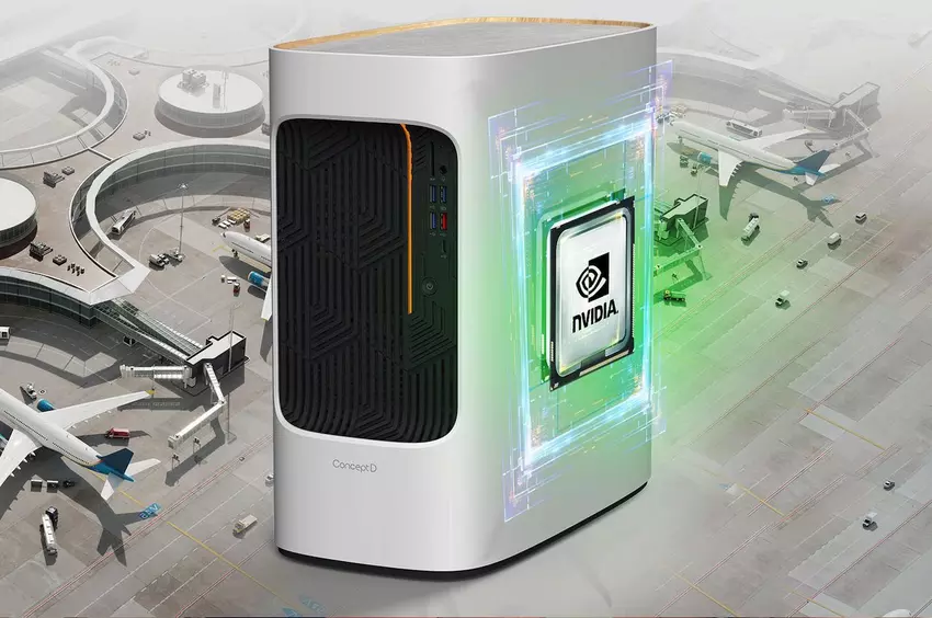 Acer ConceptD 500 ist ein eleganter, minimalistischer und dennoch leistungsstarker PC-Tower