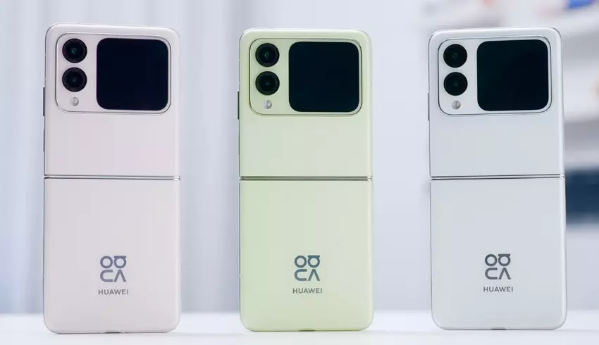 Huawei arbeitet an einem erschwinglicheren Nova Flip S Klapphandy: das Smartphone wird in sechs Farben erhältlich sein