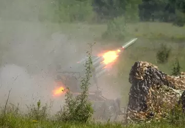 Ukrainische Grenzschützer zeigen seltene Aufnahmen des ...