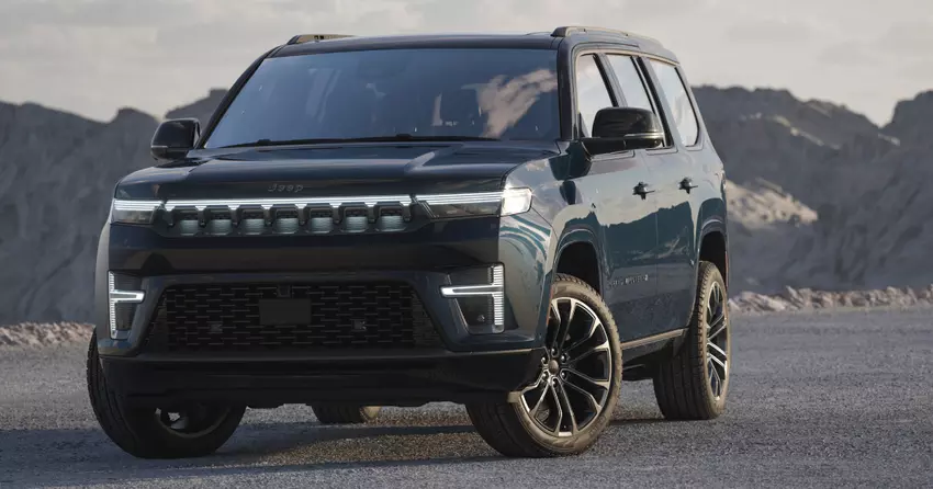 Jeep Wagoneer und Grand Wagoneer SUVs sind zu einem Modell mit einem aktualisierten Design zusammengefügt worden