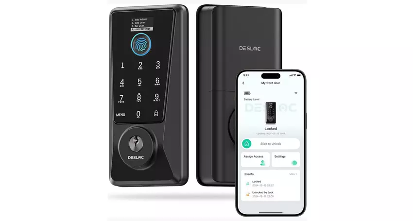 Das neue DESLOC D110 Plus Smart Lock: Sicherheit und Funktionalität für 90 $