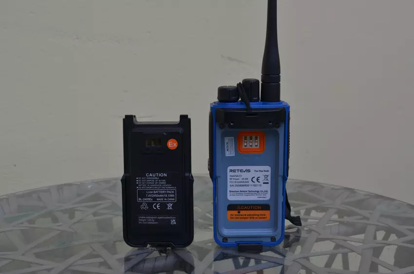 MateTalk E1 explosionsgeschütztes Radio Bauqualität