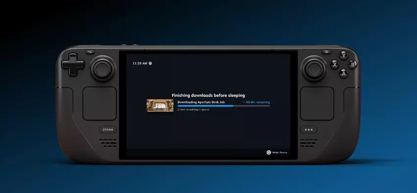 Steam Deck mit neuem Feature zum Installieren von Spielen mit ausgeschaltetem Bildschirm