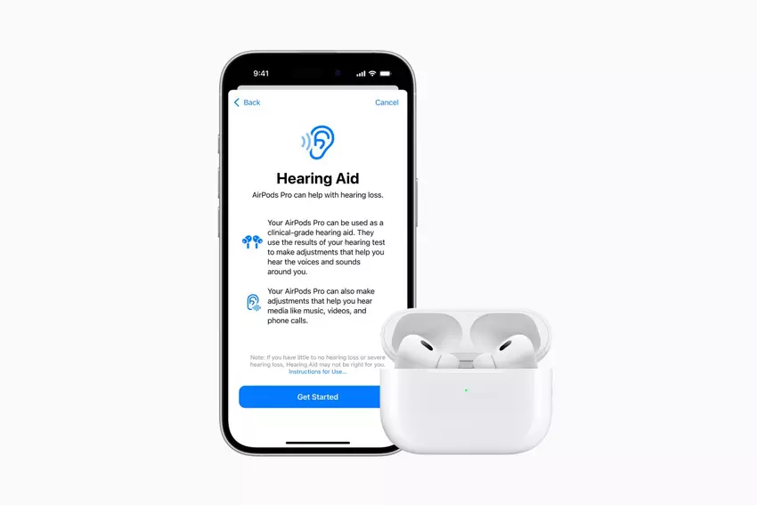 Die Hörhilfefunktion der AirPods Pro 2 ist jetzt in Großbritannien erhältlich