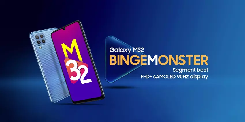 Samsung Galaxy M32: 90Hz AMOLED-Bildschirm, MediaTek Helio G80 Chip und 6000mAh Akku für 200$