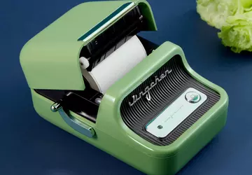 Der Etikettendrucker Niimbot B21 verströmt klassische ...