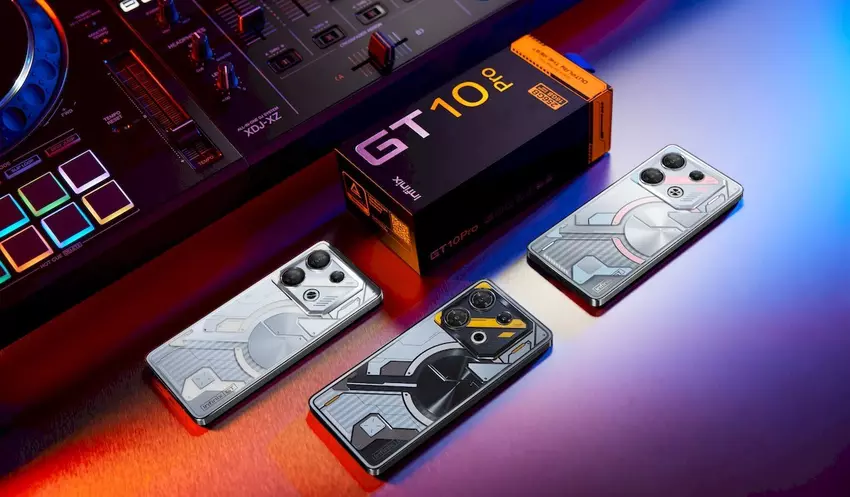 Infinix GT 10 Pro ist ein Gaming-Smartphone mit Dimensity 8050, 108MP-Kamera und 120Hz-AMOLED-Display zu einem Preis ab $240