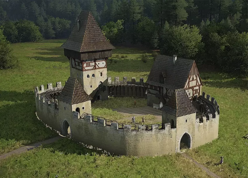 Das Schloss der Manor Lords